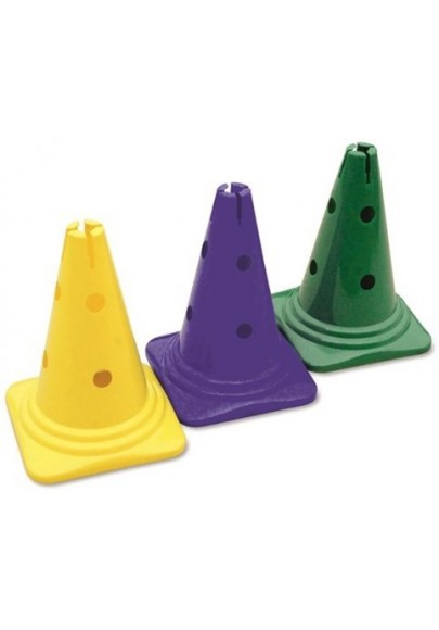 Plastic cone with holes