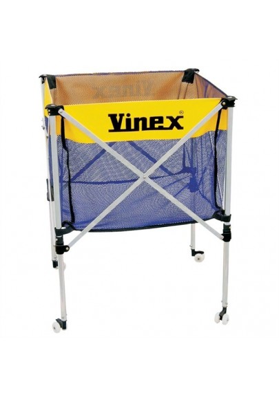 Vinex aliuminio rėmo tinklinis vežimėlis kamuoliams