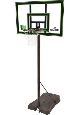 Mobilus krepšinio stovas su akriline lenta lanku ir tinkleliu